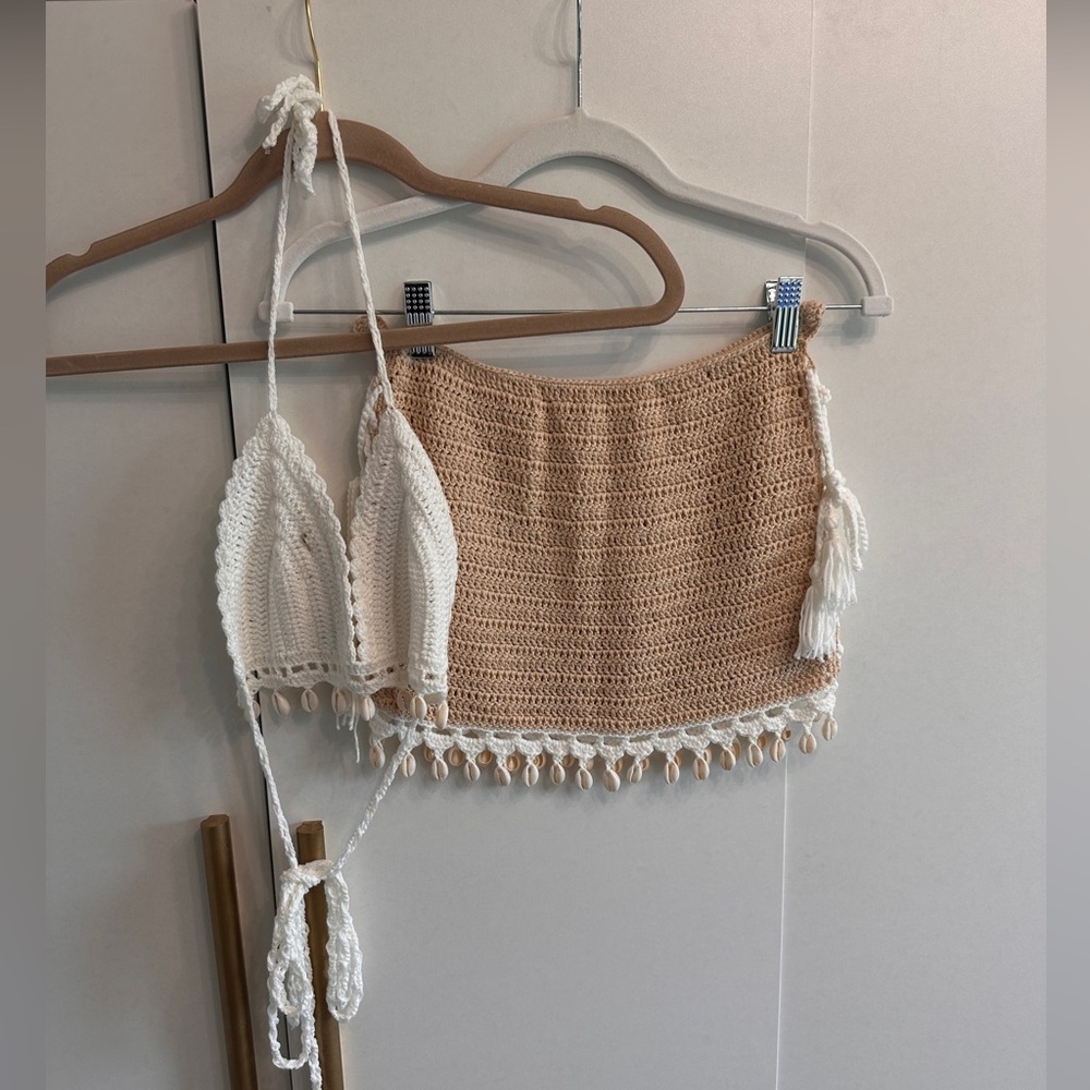 Crochet women’s 2 piece set bikini